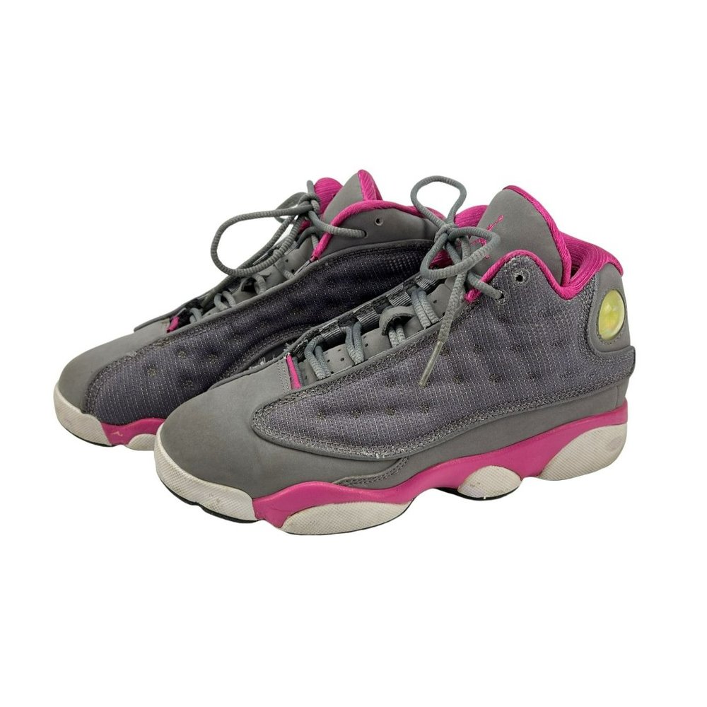 Nike Air Jordan Retro 13 cool grey pink size 2.5y